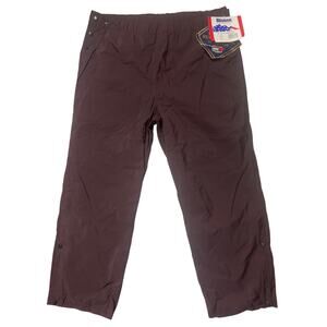 NEW Blauer All Weather Pants Mens XL Burgundy Brown Gore-Tex Gorpcore Outdoor